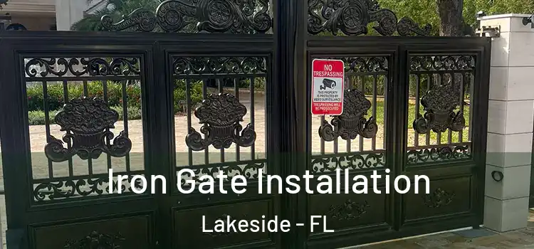 Iron Gate Installation Lakeside - FL